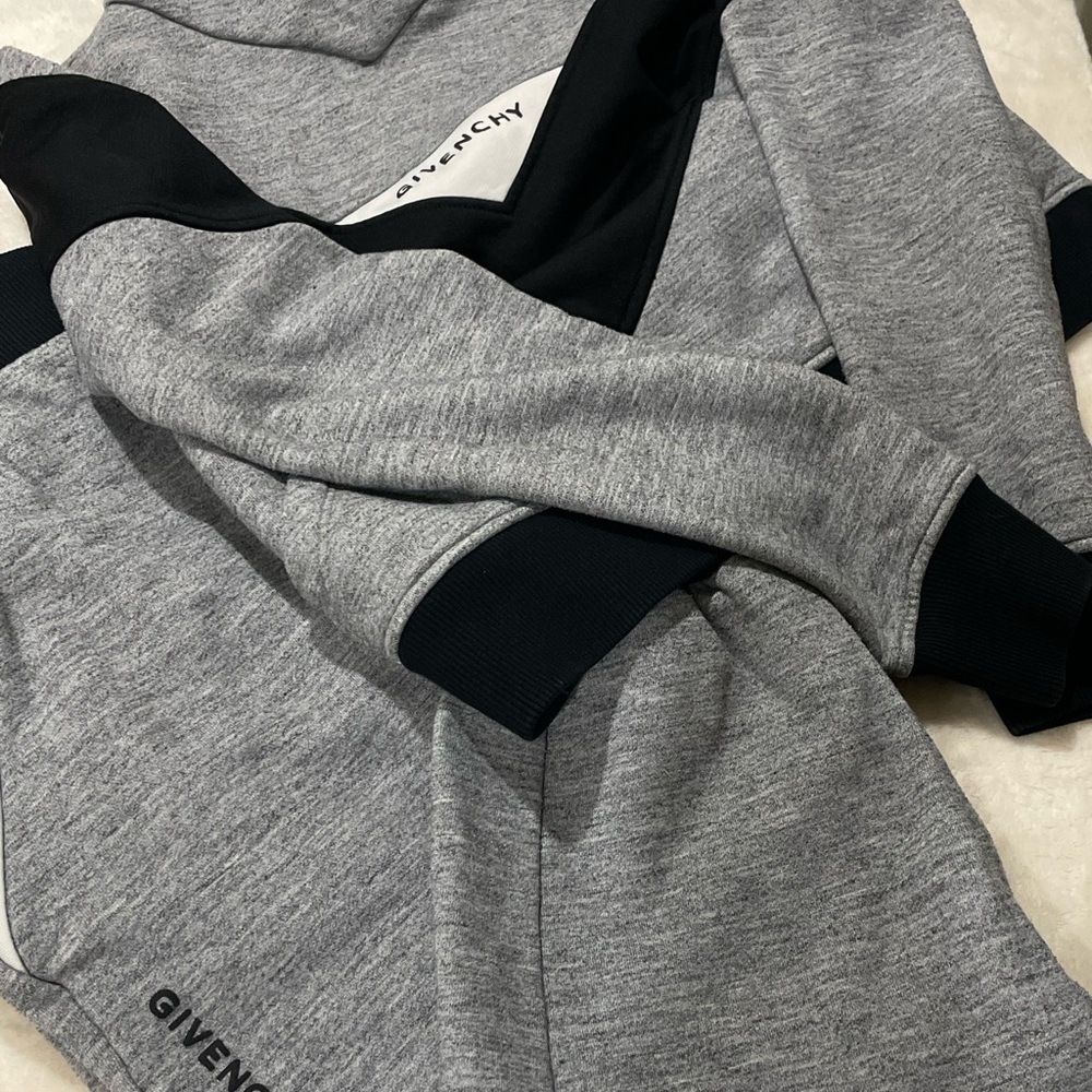 Givenchy Gray and Black Sweatshirt